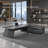 Premium Executive Ergonomic Desk-393940342-393940343