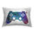 Coussin d'extérieur à imprimé abstrait Abstract Splash Gamer par RC Ecommerce