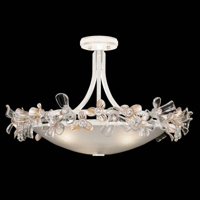 Plafonnier semi-encastré 3 lumières 25,25 po Azu