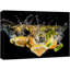 Citron et kiwi éclaboussant la cuisine et la cuisine, photographie d'art moderne, décoration murale-98161650