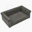 Canapé surélevé pour chien, lit pour animal de compagnie rectangulaire confortable de 40 po - idéal pour les chiens de petite et moyenne taille (100 lb), tissu facile à nettoyer, joli mobilier pour animal de compagnie, style surélevé, s'adapte à tout décor de pièce-126130840