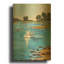 « Marée basse » par Jd Gold, décoration murale en métal, 30,5 x 40,5 cm-134702827