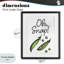 Oh Snap Peas, reproduction sous verre encadrée, conception par Susan Ball-1307186515-1307186517