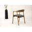 Ladetto 48cm H 100% Polyester Upholstered Wishbone Armchair