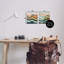 «Earth Tone Fluid Waves», ensemble de 2 plaques murales par Lazar Studio