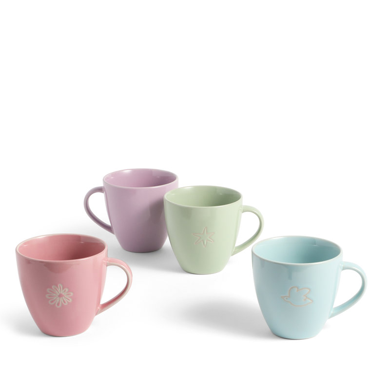 Tilly Ramsay For Royal Doulton Mug 12.7Oz, Mixed Set Of 4