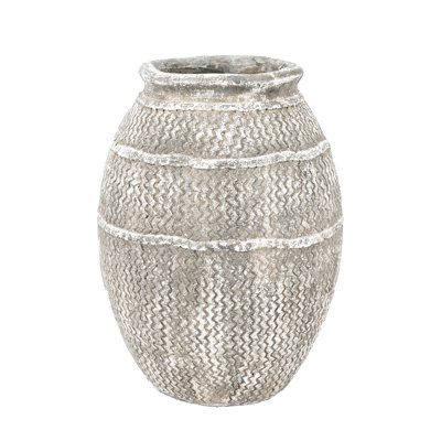 Attiyya Cement Table Vase
