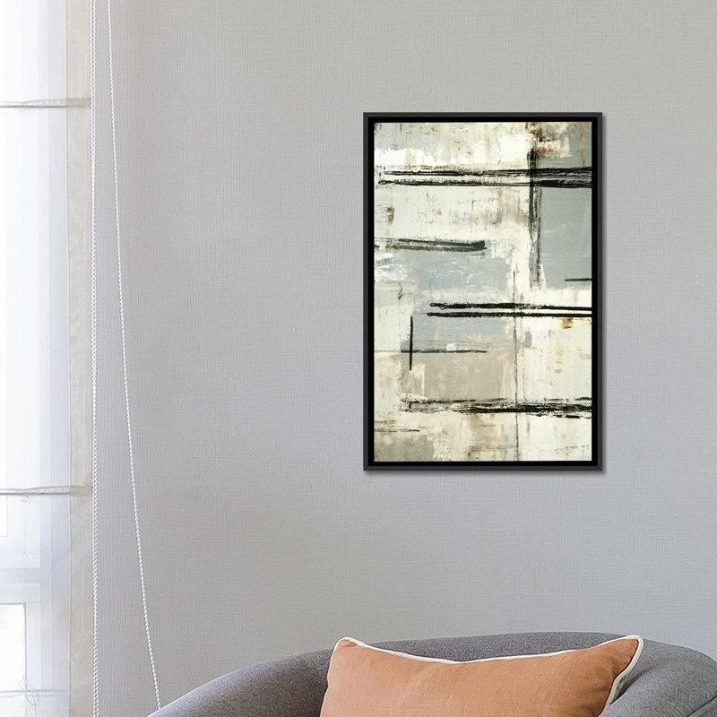 « prehension », impression sur toile, H 26 po x l 18 po x P 1,5 po, Toile avec cadre noir, Pas de tapis
