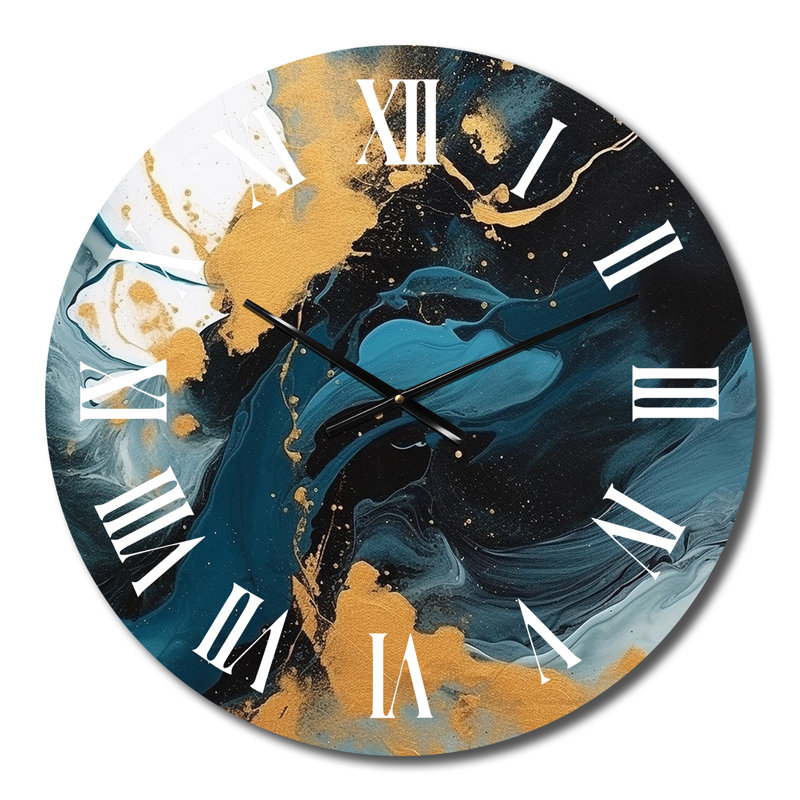 Metal Wall Clock, Small