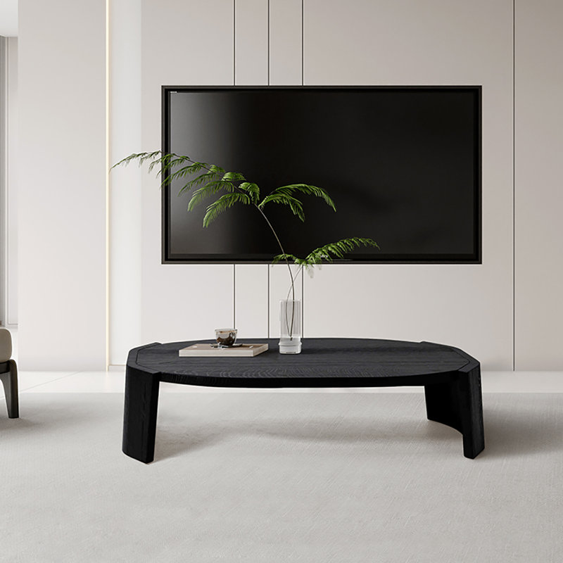 Table basse simple en bois massif