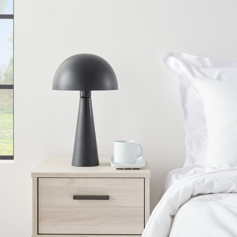 Lampe de table 16 po Bego, Noir