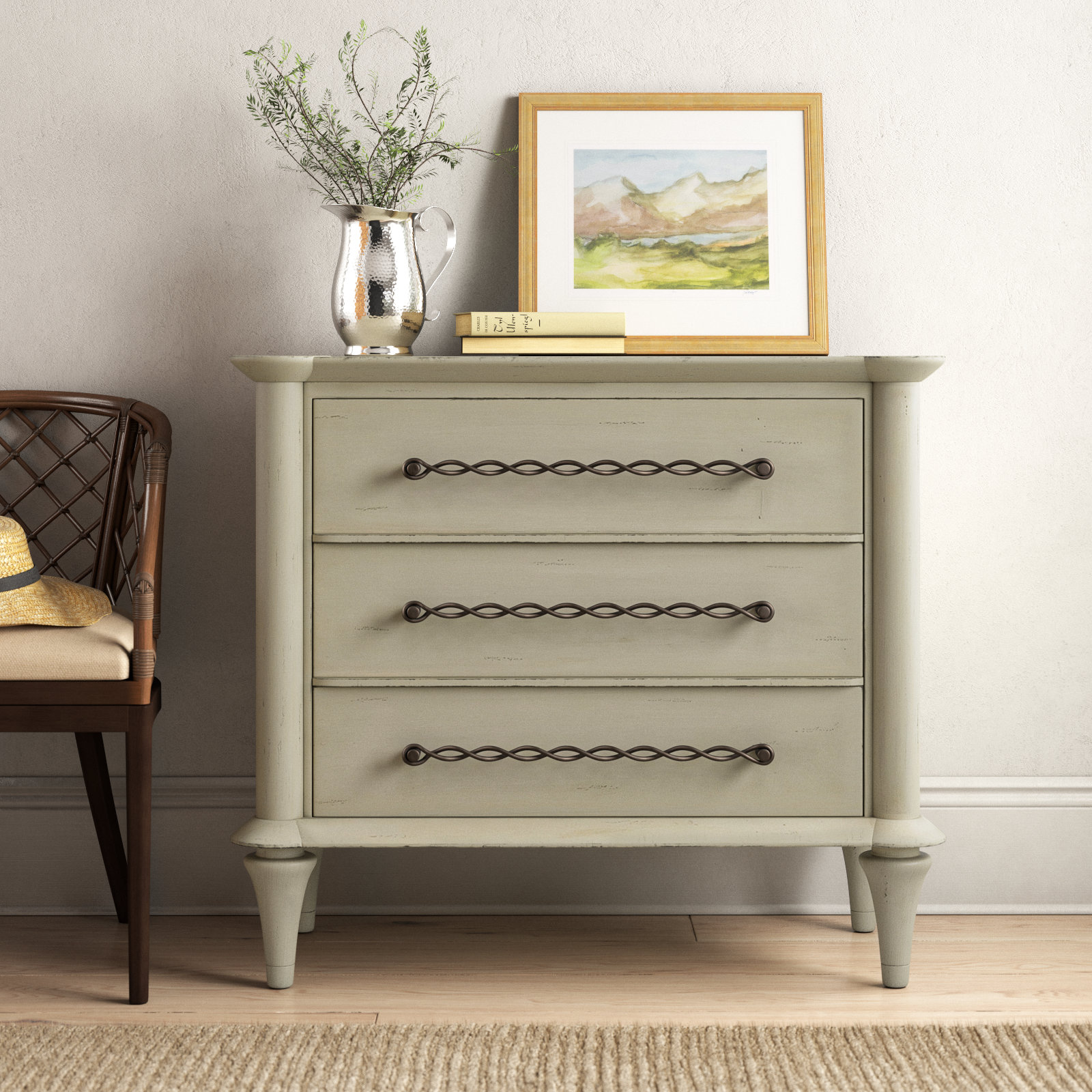 Solid Wood Accent Chest