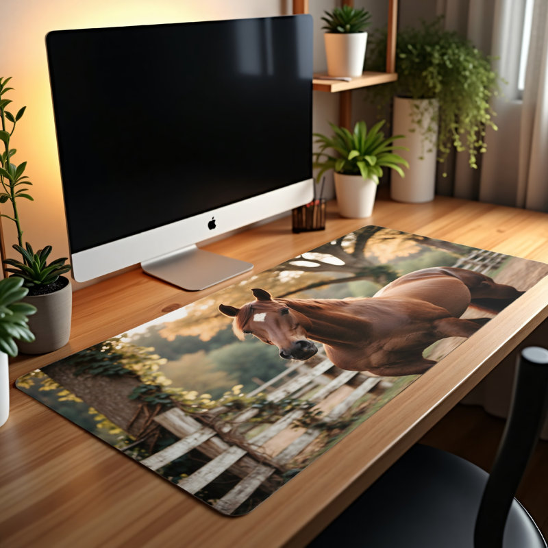 Polyester Desk Pad, 23.6x13.8