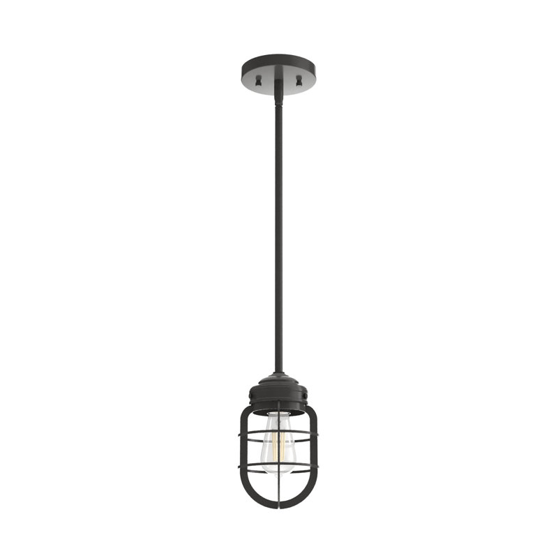 Starklake 1 - Light Single Jar Mini Pendant, Noble Bronze