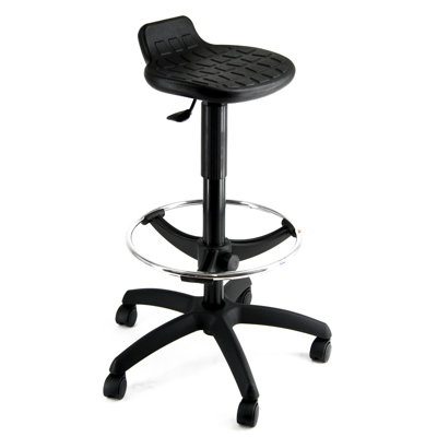 Wyncliff Adjustable Height Active Stool with Footrest