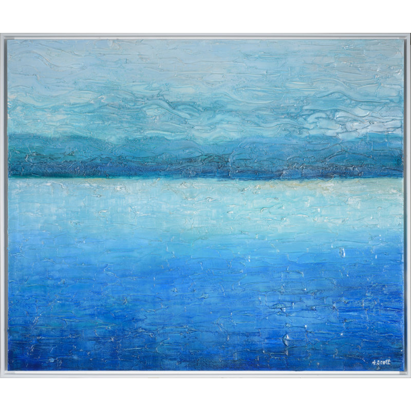 Glacier Painting by H. Scott