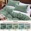 Housse de couette en microfibre Literie très grand californien - ensemble de literie très doux en coton prélavé (ensemble de 3)-1558598723-1558598735