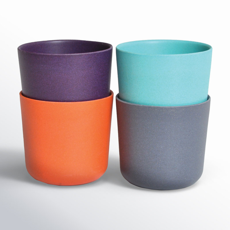 Tasse pour enfants EKOBO Bambino, Orange / mauve / bleu