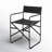 Sambac 18'' H Metal Folding Arm Chair-1456552230
