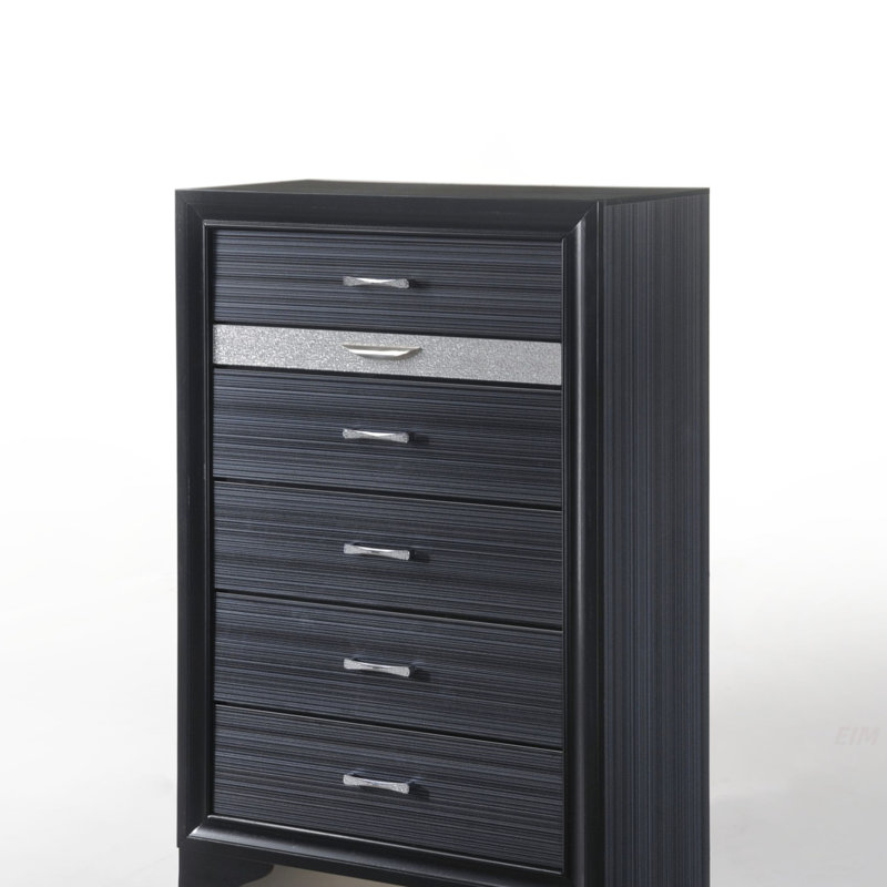 Naima Black Finish Chest