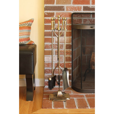 Forada Iron Fireplace Tool Set