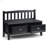 Entryway Storage Bench With Drawers