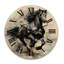 Horloge murale en bois noir I-1341686103