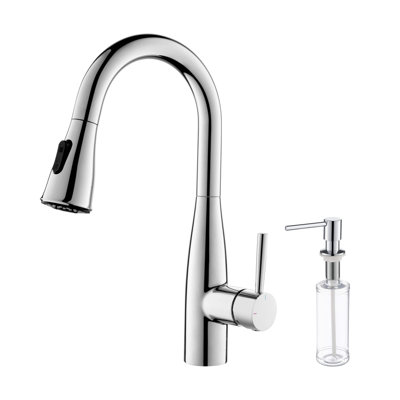 Bari Pull-Down Faucet with Soap Dispenser