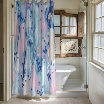 Haunted Art Designs - Rideau de douche standard 1 pièce