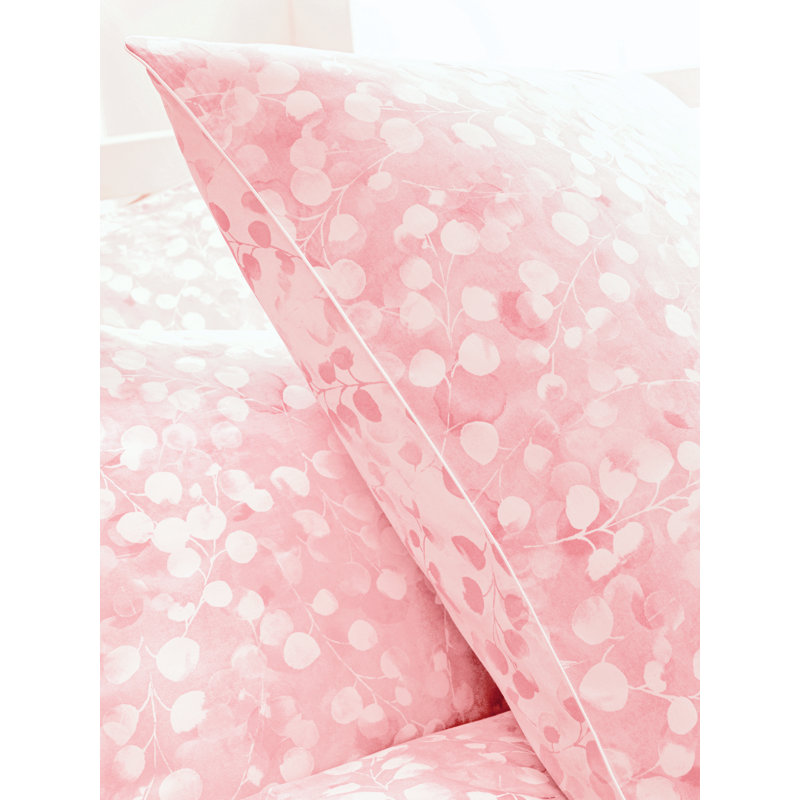 Rosee Organic Floral Cotton Sham, Euro
