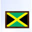 Impression sur toile encadrée « jamaica country flag »-41926014-41274246