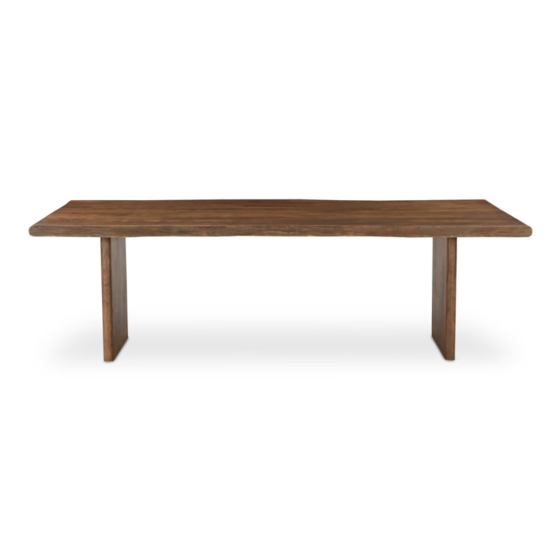 Lila Large Dining Table Brown, 30" H x 98" L x 40" W