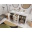 Meuble-lavabo double 60 po avec plateau Chicago-95752051