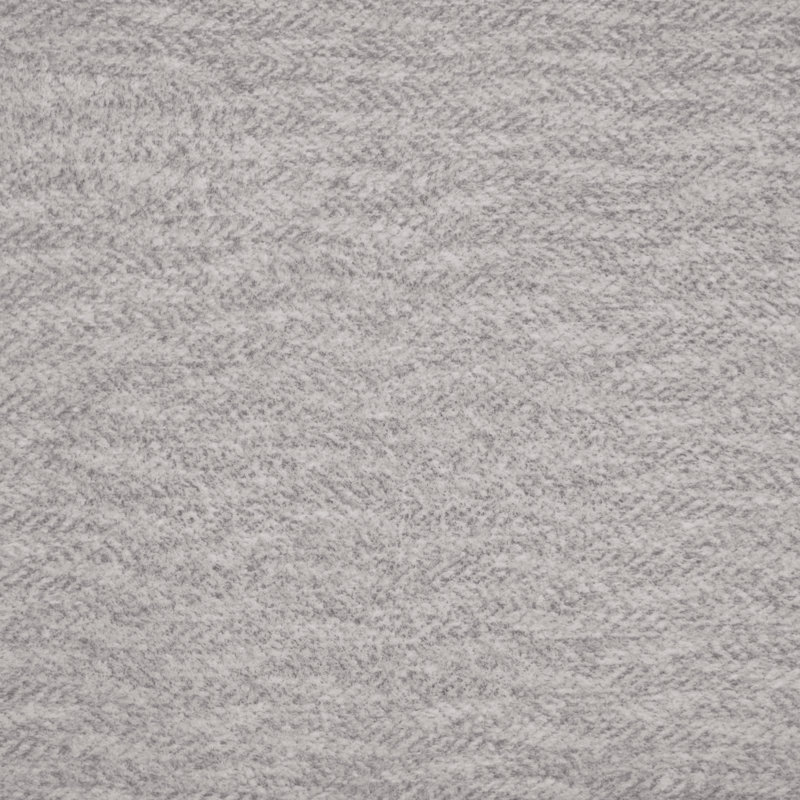Causeuse fixe Amabella 78 po CAL117, Polyester gris