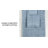 Blue Nile Mills Geometric Luxe Absorbent 3-Piece Cotton Towel Set-1120442652-1120442659