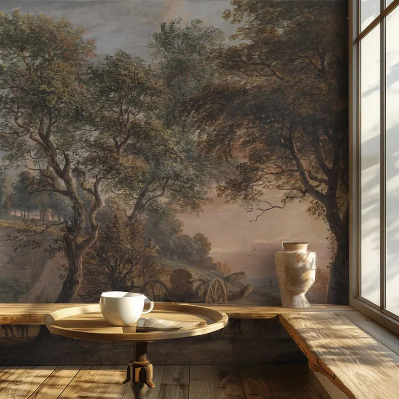 Timeless Woodland Vista, L 138 po x l 106 po
