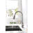 Kitchen Faucet In Brushed Nickel With Single Handle And 360 Rotating Nozzle Made Of Stainless Steel High Arc Body-201729662