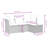 Vidaxl Garden Sofa Set