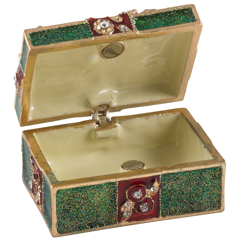 Boîte à bijoux cadeau pour fêtes de noël