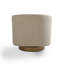 Upholstered Swivel Barrel Chair