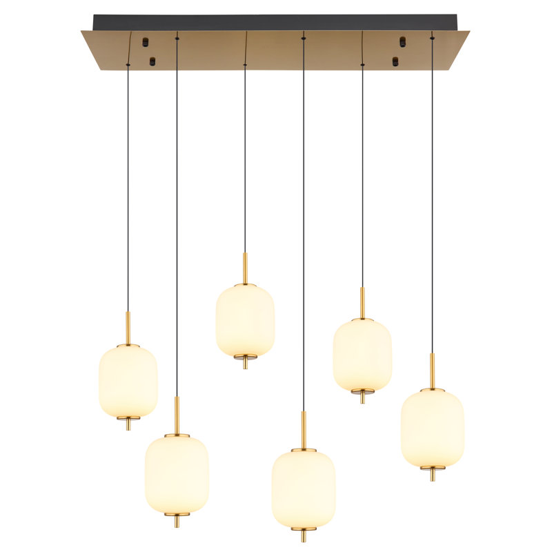 Axie 1 - Light Brass LED Pendant
