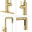 Waterfall Kitchen Faucet With Pull Down Sprayer-122623410