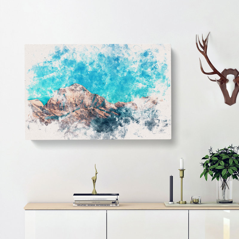 Annapurna Circuit In Nepal - Wrapped Canvas, 35cm H x 50cm W x 3cm D