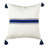 Orlanda Tassels Cotton Reversible Throw Pillow
