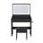 New Large Mirror Vanity Desk For Bed Room  , Modern Makeup Vanity Set With Power Outlet And Hair Dryer Holder, 5 Drawers , 3 Lighting Color Adjustable Dressing Table For Bedroom-677139777