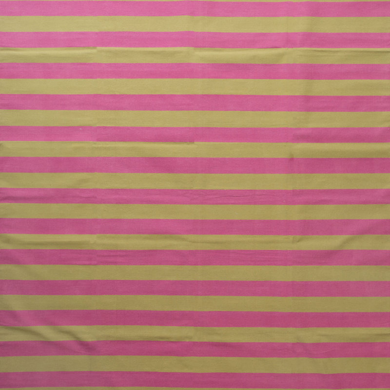 Pink Flatweave Cotton Rug - 8'1" x 11'1"