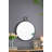 Iron Frame Vertical Round Mirror