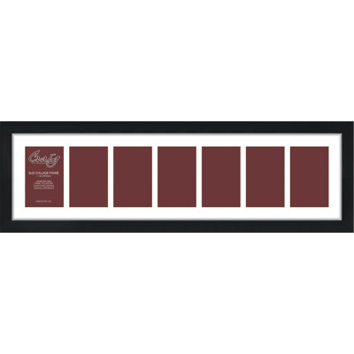 Black Matte Picture Frame with Mat
