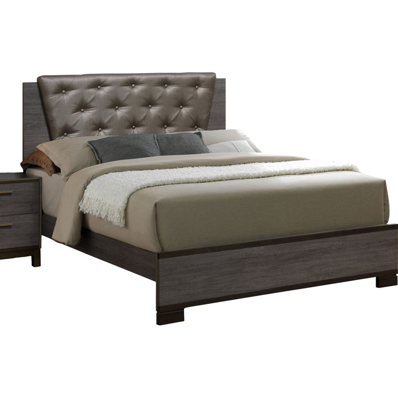 Lit tapissier standard Alira, Grand