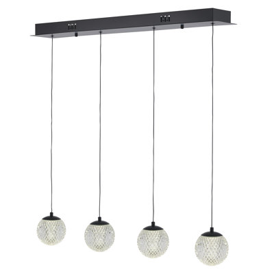 Laziah 4 - Light LED Linear Pendant